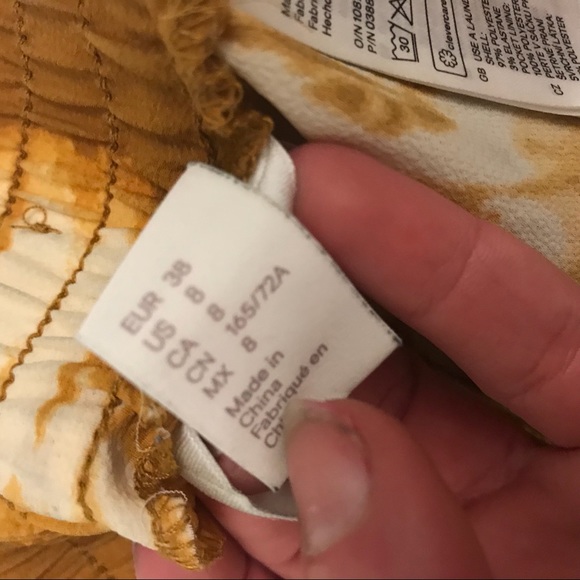 Gold Palazzo pants - Picture 8 of 10